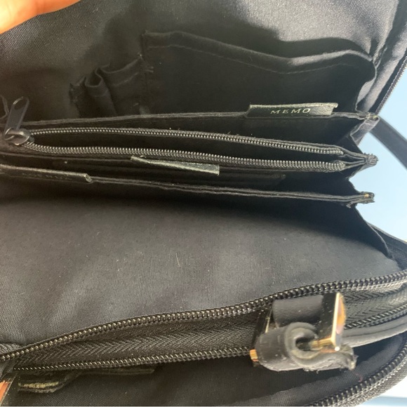 Black‎ multipocket crossbody travel bag - Picture 5 of 14